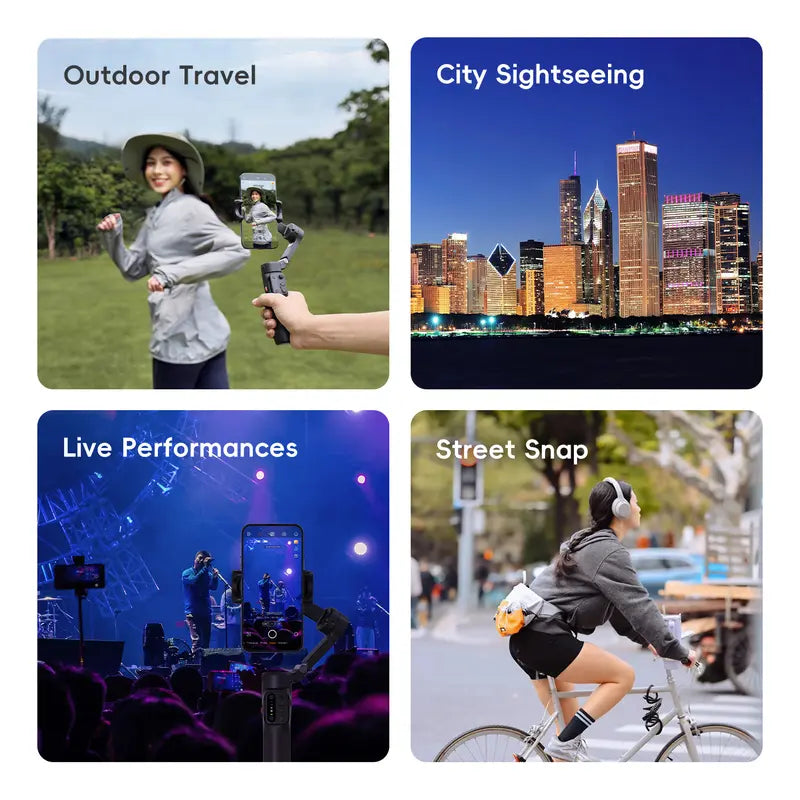 🎥Last Day Special Sale 39.99-hohem iSteady X3 SE Gimbal Stabilizer for iPhone