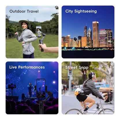 🎥Last Day Special Sale 39.99-hohem iSteady X3 SE Gimbal Stabilizer for iPhone